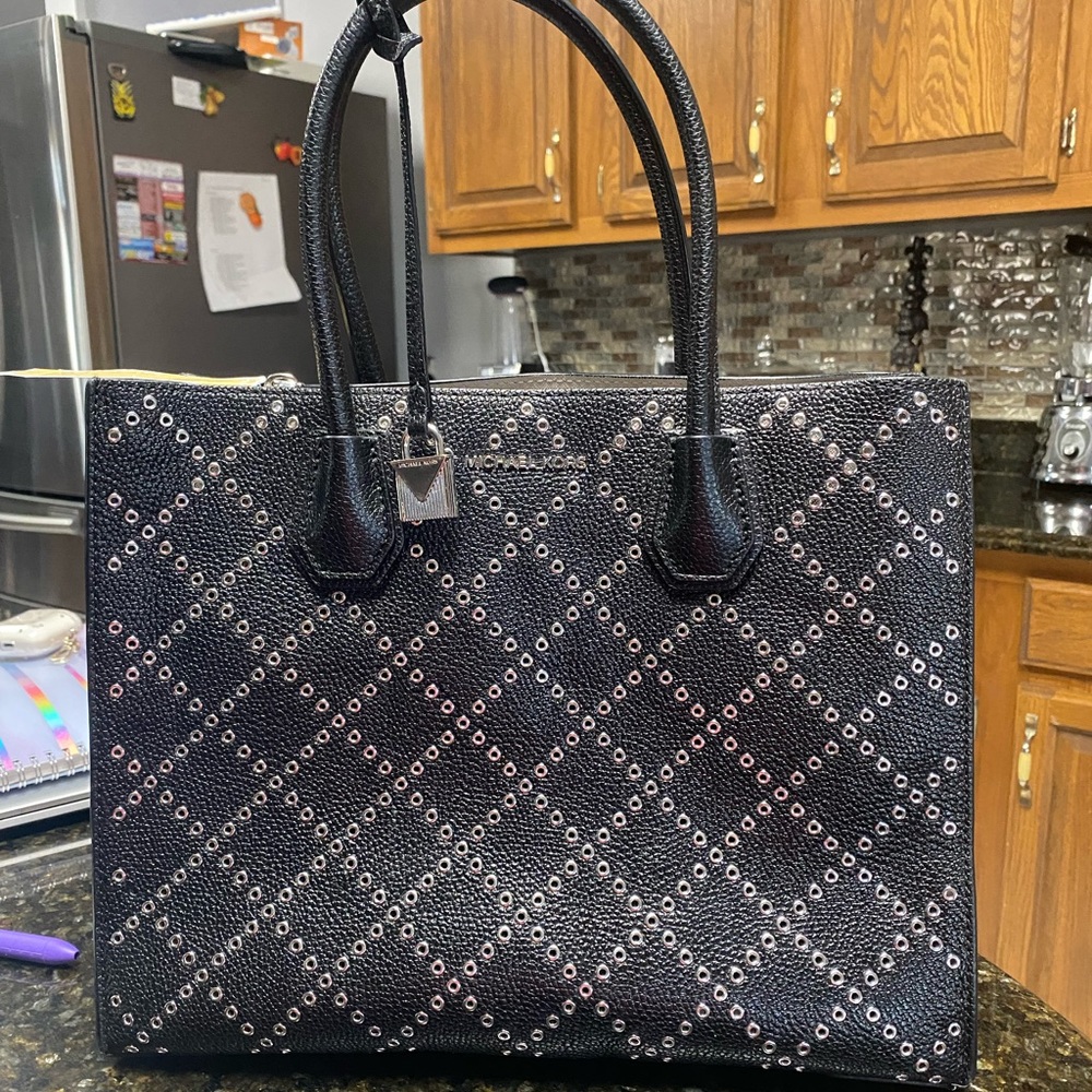Michael Kors Mercer Stud & Grommet Large bag
